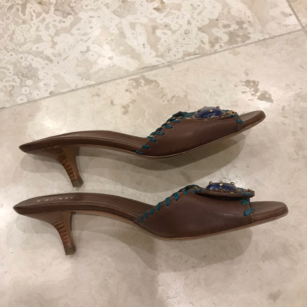 SOLD PRADA Heeled Sandals - Picture 5 of 8